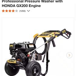 Dewalt Pressure Washer