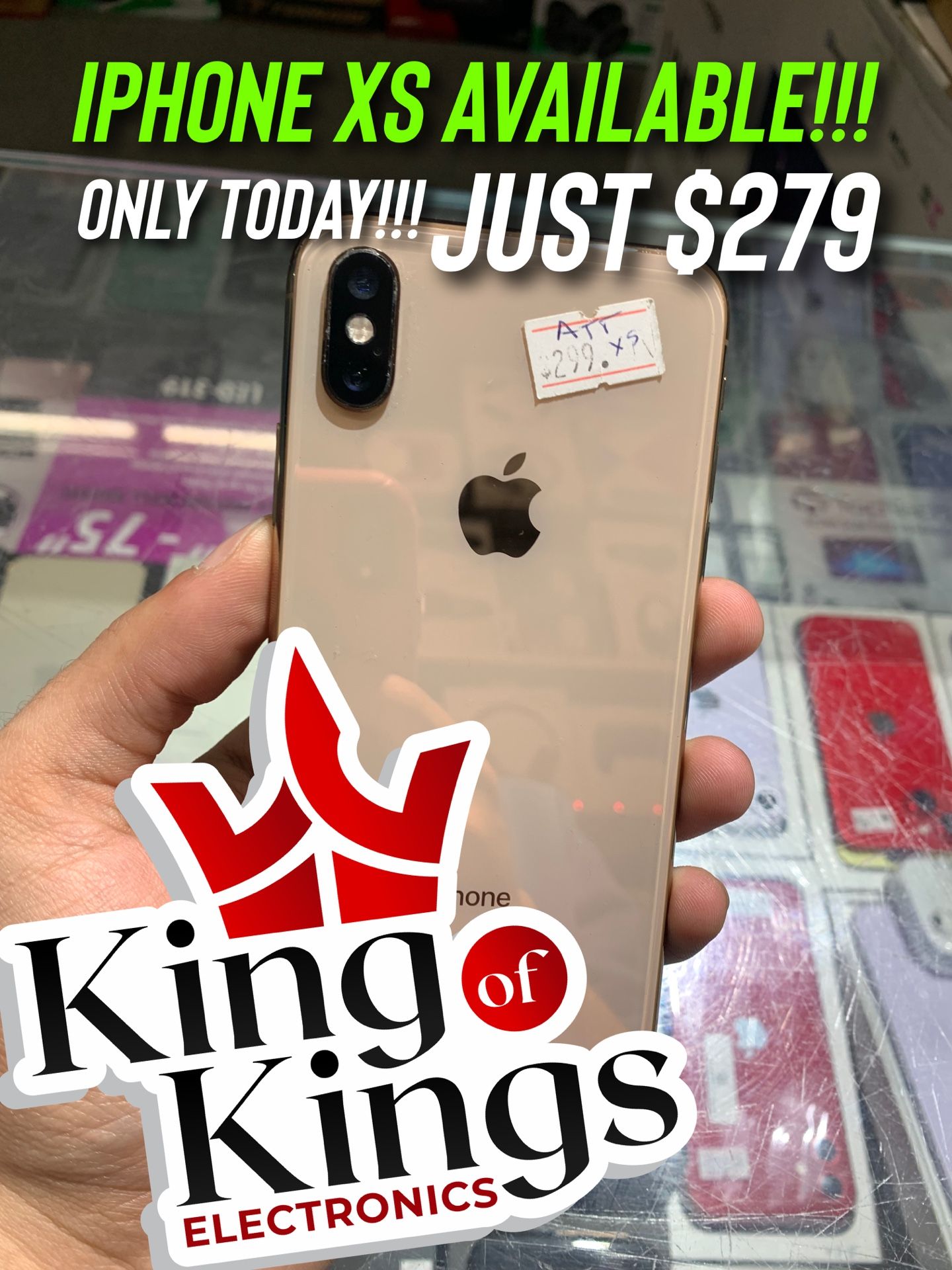 IPHONE XS AVAILABLE!!!