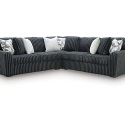 Midnight Sectional Gray. 🚚WE DELIVER🚚