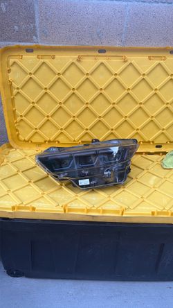 Black bezel Ford Mustang left driver side headlight 2024 2025