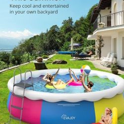 Inflatable Top Ring Swimming Pools 18ft
