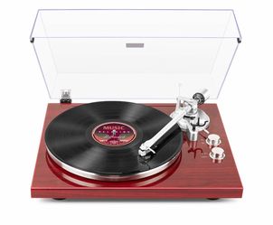 BRAND NEW/ 1 BY ONE Belt Drive Turntable with Bluetooth Connectivity, Built-in Phono Pre-amp, USB Di