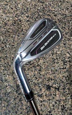Callaway Golf Big bertha reva 23 tungsten single 8 iron left handed steel shaft RCH 45 W-Flex 36 inches long