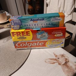 3 Brand New Packs Of Toothpaste Selling As 1 Piece