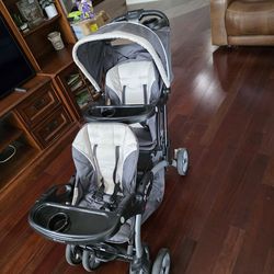 Baby Trend Sit And Stand Double Stroller