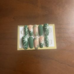 Christmas Press On Nails 