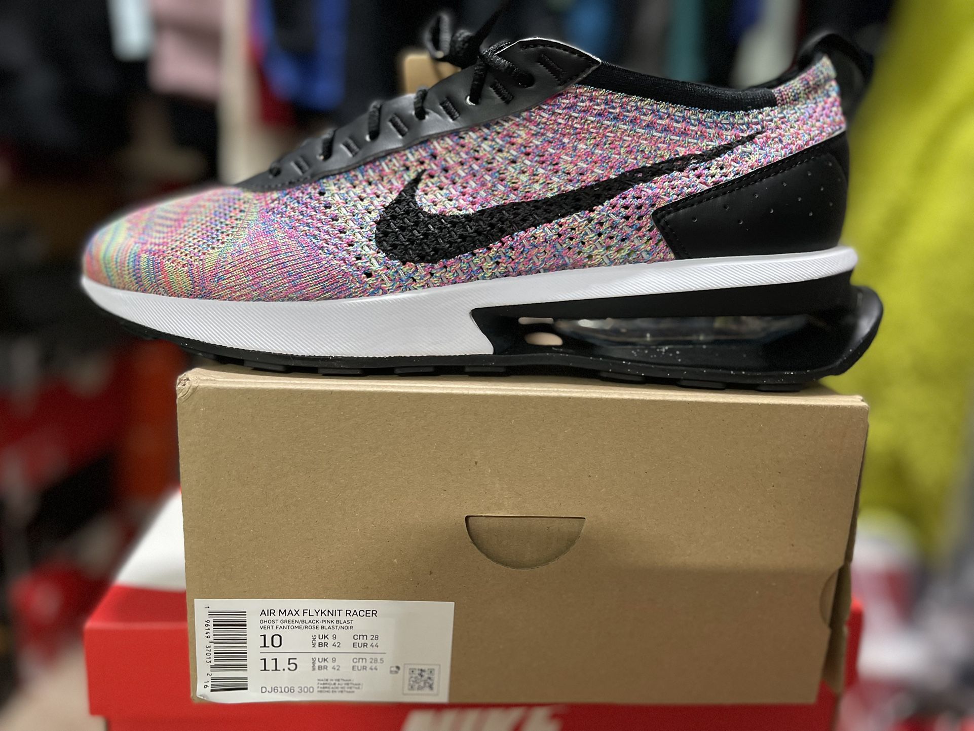 Airmax Flyknit Racer Size 10 Men