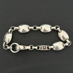 Sterling silver 1999 925 Barry kieselstein-Cord Jewelry Pebble Braclet