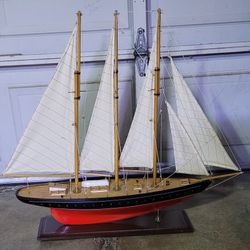 Model Sailboat 30" tall