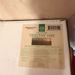 Small Select Timothy Hay 2nd cut