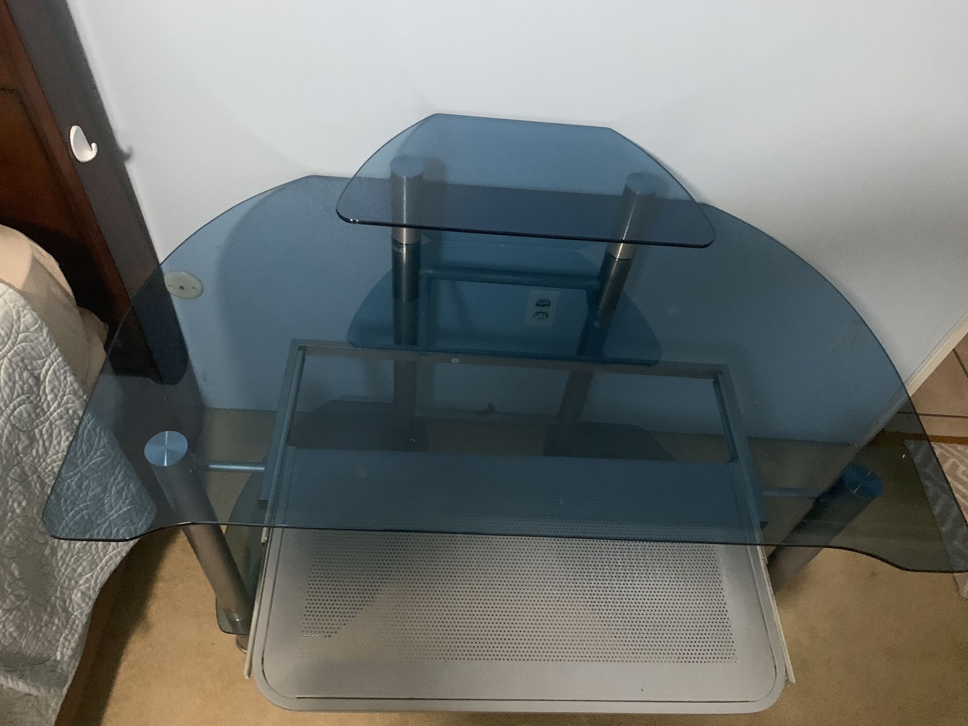Glass Office Table