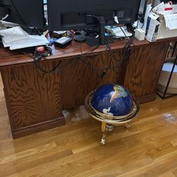 Desk And 3 Book Shelves 