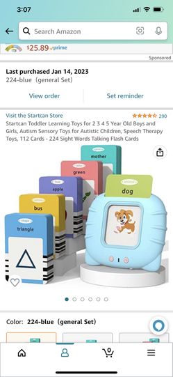 Autism Speach Development Card Reader 