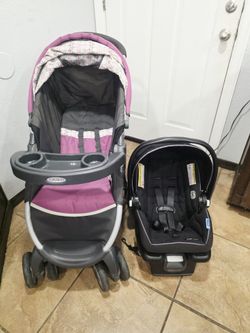 Graco Infant Baby Carseat Car Seat And Stroller.
