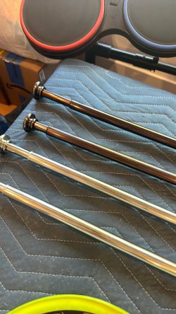 Spring tension rods 30”-52” (4 total)