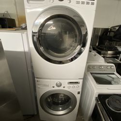 LG Washer And Dryer Set Front Load 