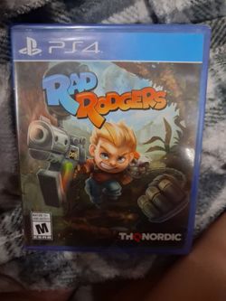 Sealed PS4 Rad rodgers