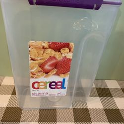 Cereal/Pasta/beans Storage Container Air Tight W/ Flip Lid, Full Gasket To Keep Fresh