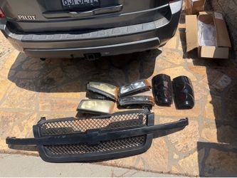 Silverado headlight grill lights