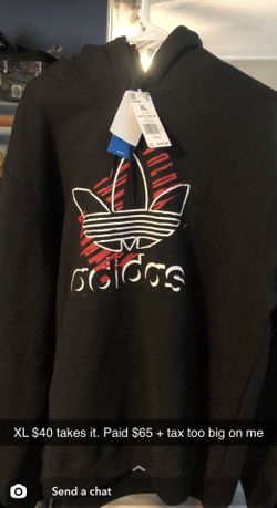 Adidas hoodie XL