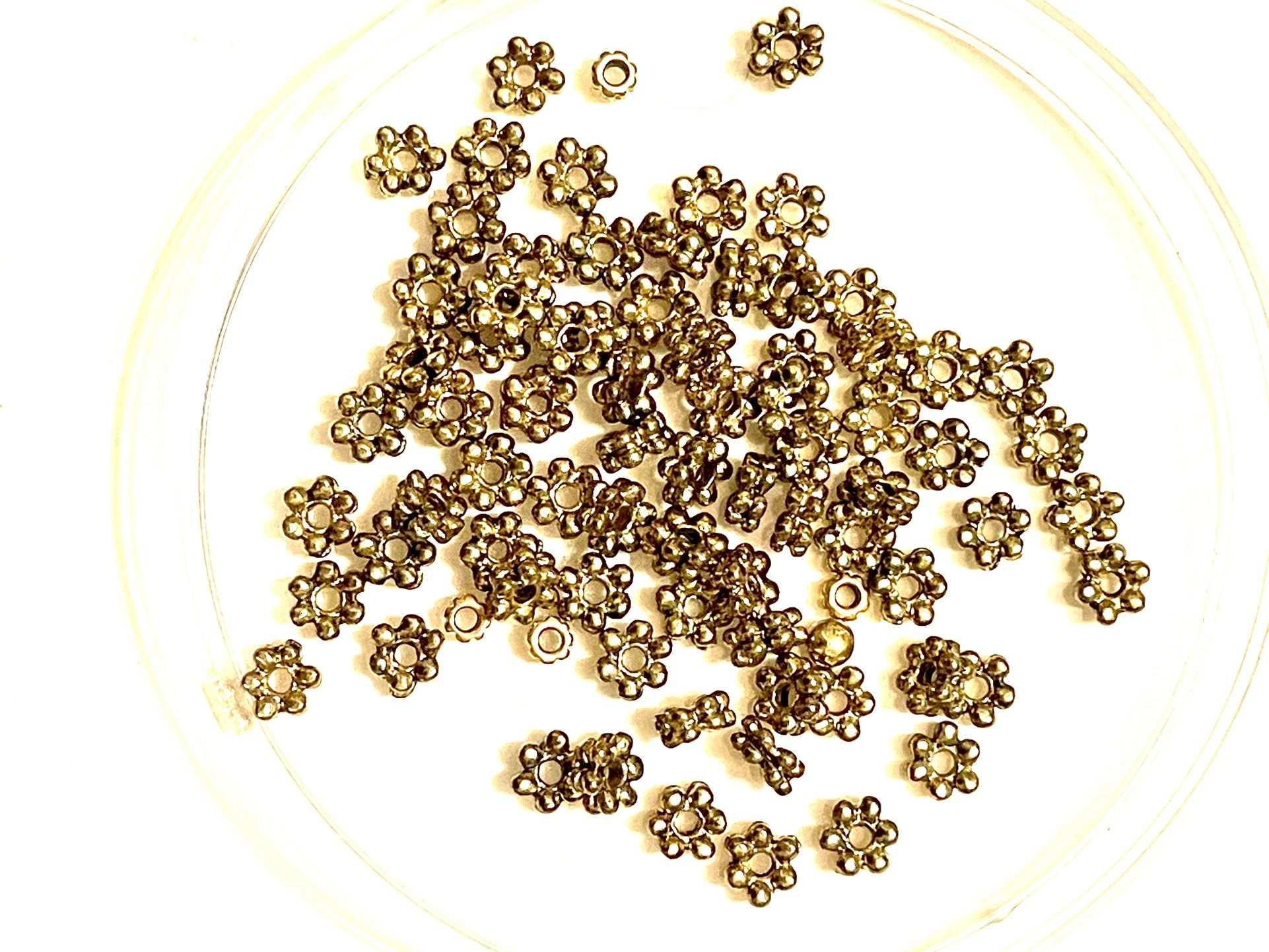 Lot Of Over 70 Double Spacer Beads
