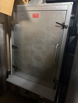Lightly used Town SM-36 Stainless Steel Smokehouse