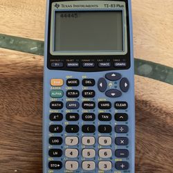 TI-83 Plus Calculator 