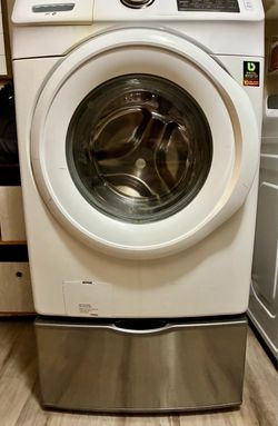 Washer Pedestal - stainless steel