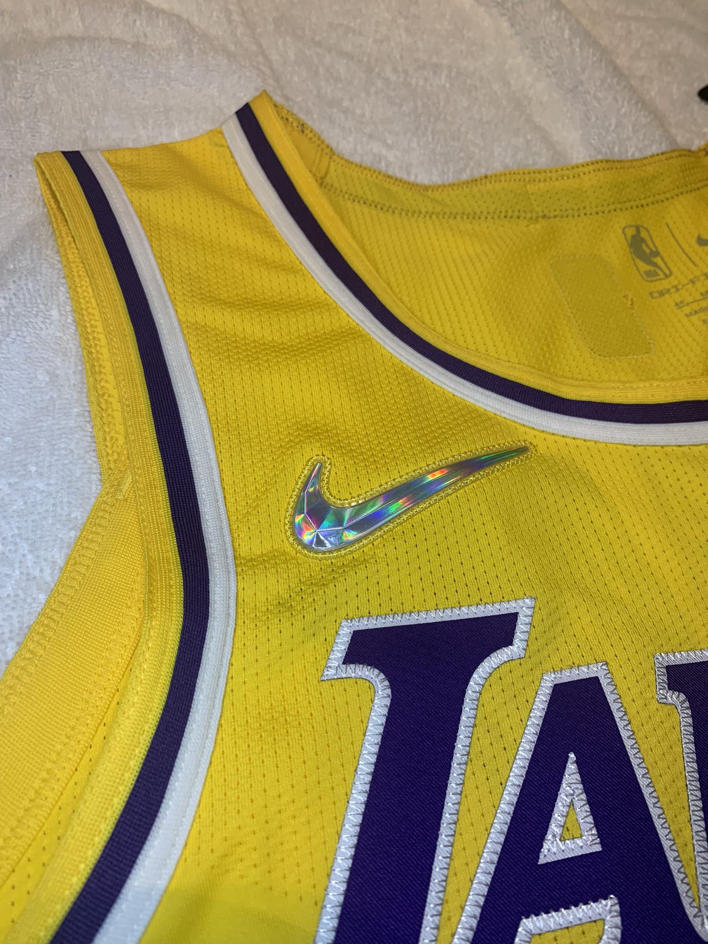 100 percent authentic Carmelo Anthony Lakers Nike Nigeria
