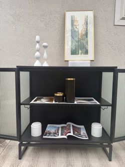 Modern Versatile Metal Cabinet