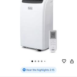 Black + Decker Standing Portable A/C Unit