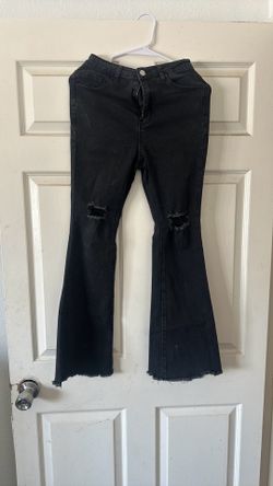 Black flared jeans size 5 (12-13yr)