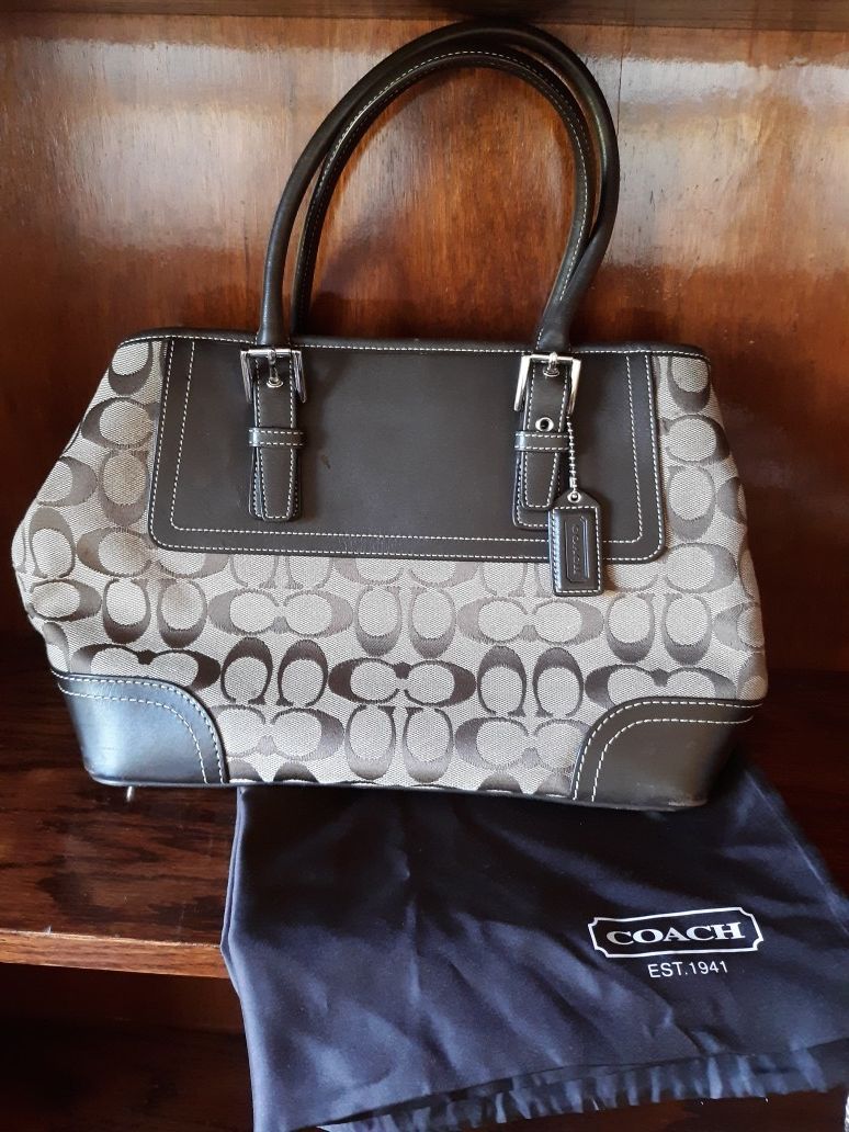 Authentic Coach with CC monogram