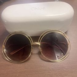 Chloe CE1145SG 18 K Plated Limited Edition 62-18-135