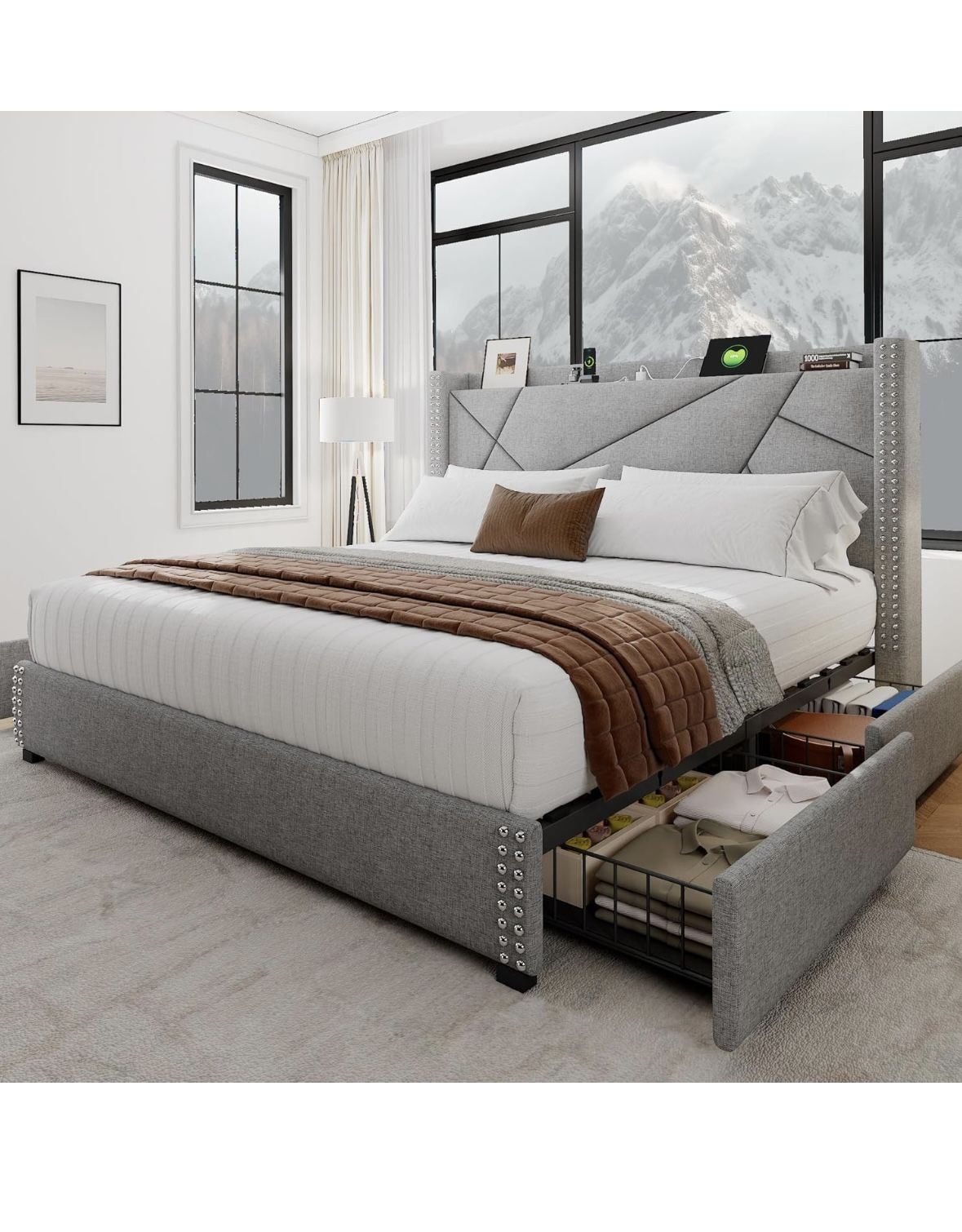 King Bed And Mattress