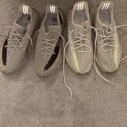 2x Adidas Yeezy Boost 350 Size 9.5 