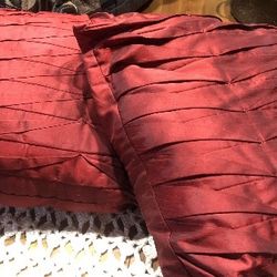 Red Pillows