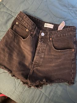 Jeans Shorts - Zara Size 6 