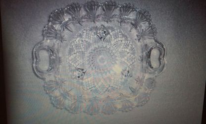 Crystal Serving tray