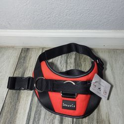 ShawnCo Essential Dog Harness, No-Pull Pet Vest with 3 Leash Clips, No Choke, Reflective, Adjustable and Padded, for Easy Walking and Training for Sma