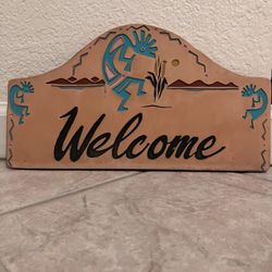 Southwest Clay Welcome Plaque Sign