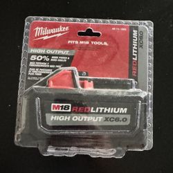 Milwaukee 6.0 Ah High Output Battery