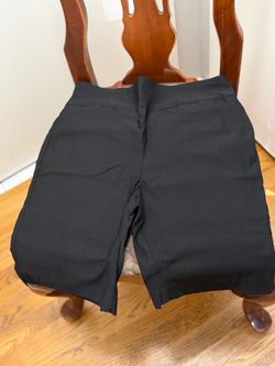 Women Black Dress Shorts