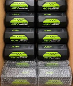 40v 7.5Ah batteries | Ryobi Compatible | New | $20
