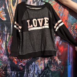 Bobbie Brooks 2X “Love” Sweater 