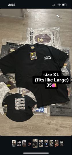 mens tee shirt XL