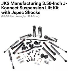 Suspension Lift Kit
(1) Set of Jspec Shocks