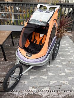 Via Velo Bike Chariot / double Stroller