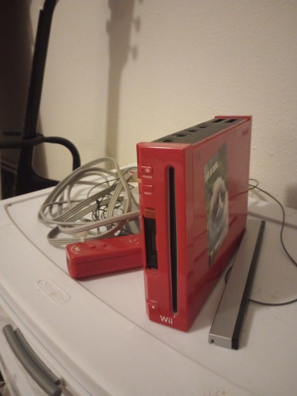 Red Nintendo Wii
