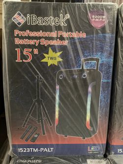 15 Bocina Recargable Bluetooth ,